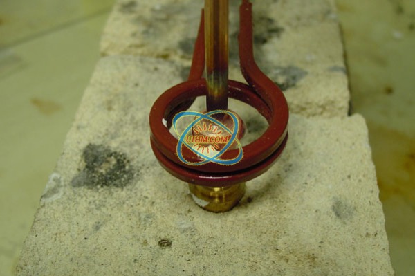 induction Brazing Brass Fitting to Copper