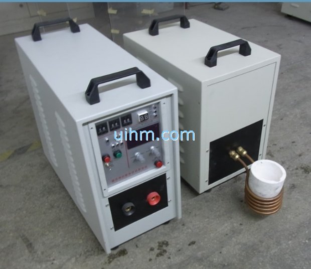 Induction Melting Furnace 2kg for gold by 25KW machine