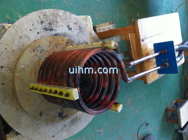 induction coil from quadrate pipe