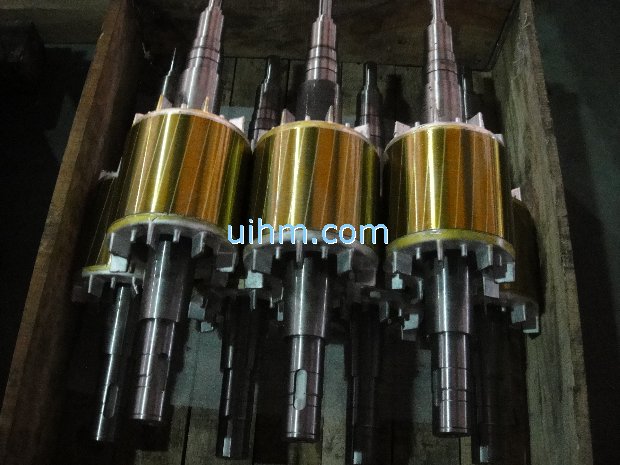 induction shrink fitting for rotor and stator_2