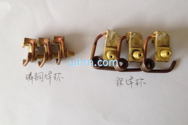 induction welding phosphor copper ring