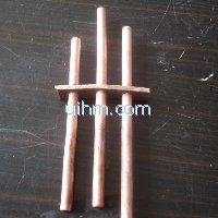 induction brass soldering copper pipes