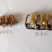 induction welding phosphor copper rings
