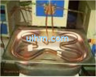 induction annealing water channel