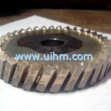 induction heating for sgmented wheel