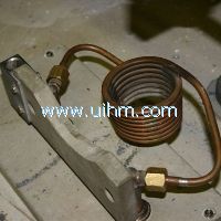 8 turns induction coil for melting platinium