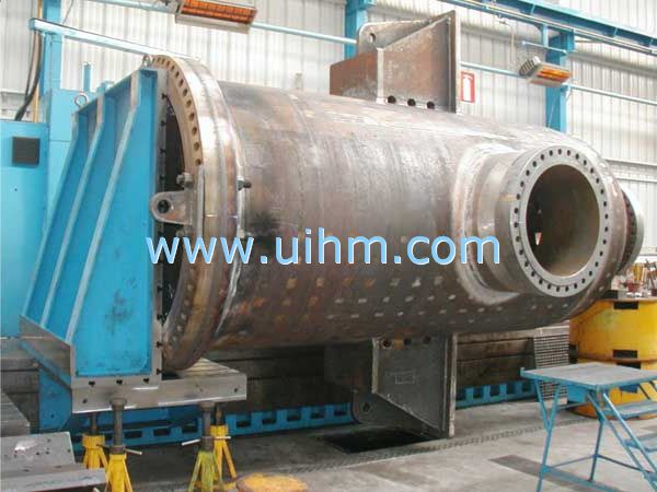 induction heating for heavy workpiece