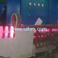 medium frequency induction forging large screws
