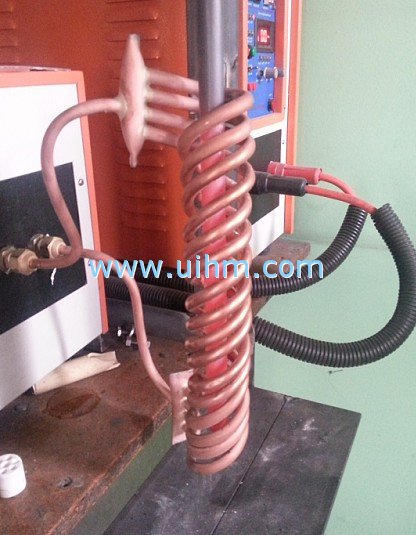 4 copper pipes of parallel induction coil