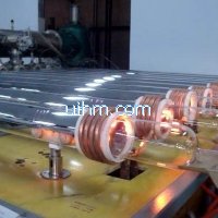 ultra-high frequency(uhf) induction vacuum coating for solar collector tube