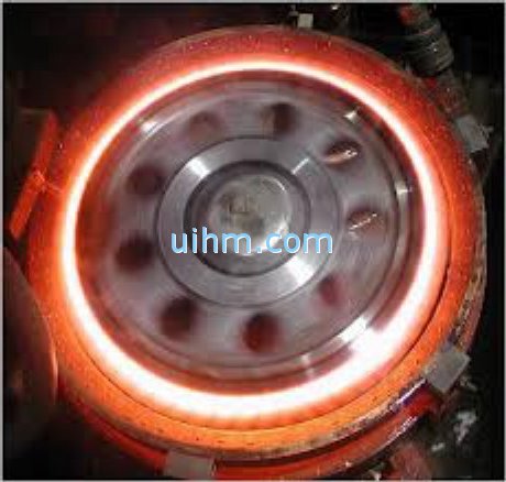 induction quenching steel wheel