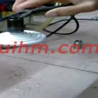 induction heating with flat induction coil