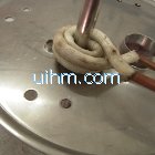 multi induction coils for brazing stainless