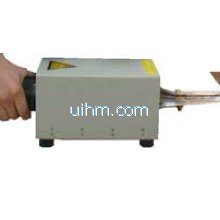 portable handle head machine of air cooled dsp induction heater