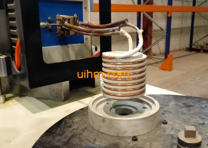 custom-design induction coil for induction shrink fitting stator