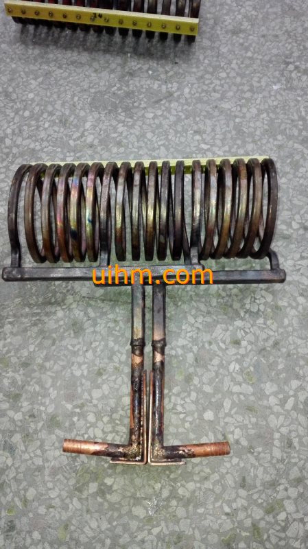 customized helical induction coil for heating steel pipe (3)