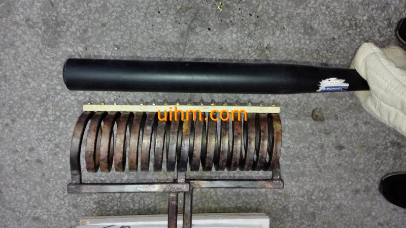 customized helical induction coil for heating steel pipe (8)