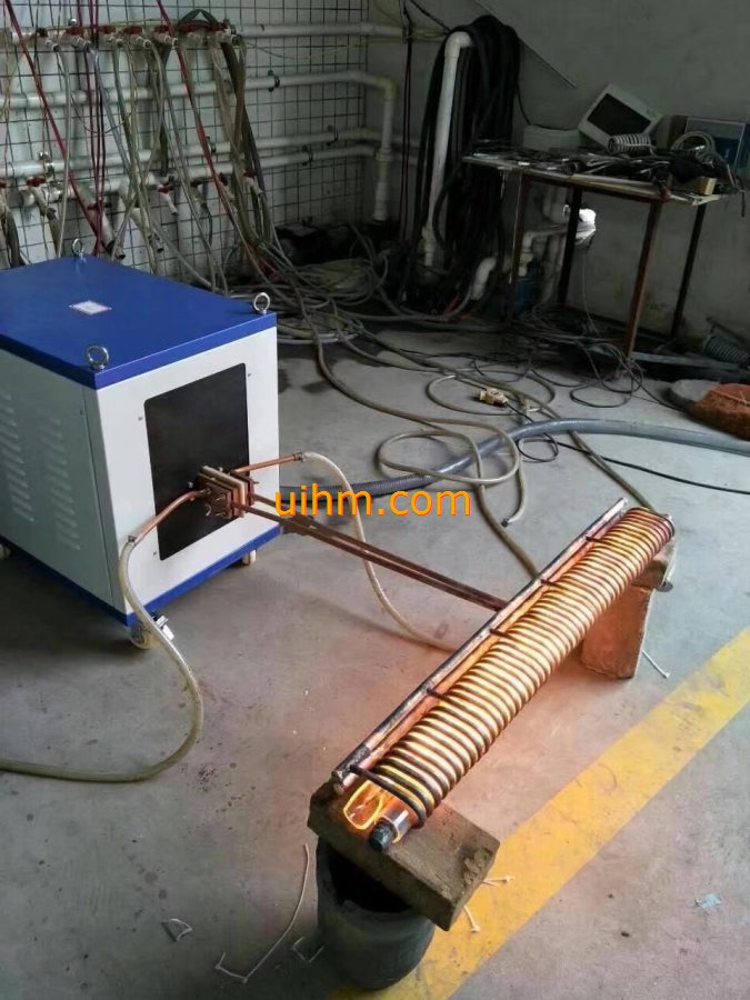 induction annealing for SS steel pipe by 200KW induction heater (2)