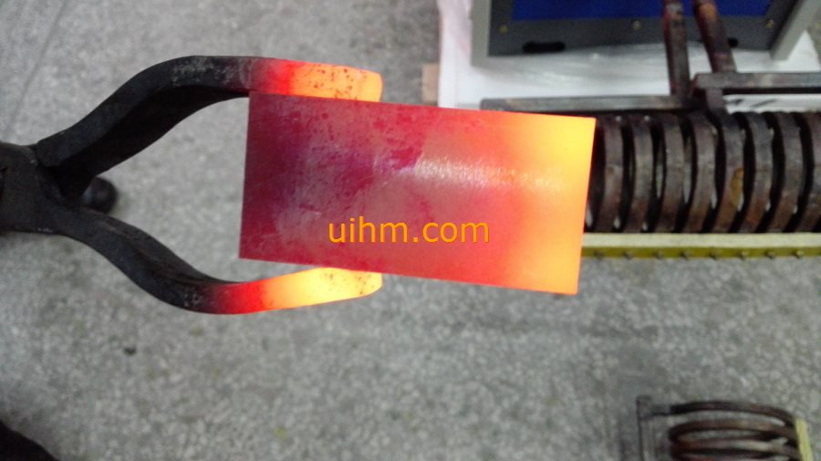 induction forging SS steel block (3)