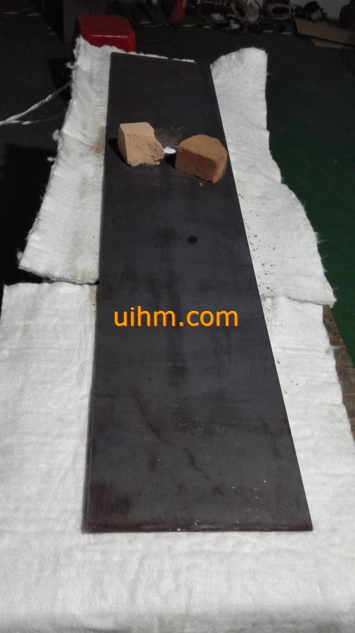 induction heating steel plate for cooking by 15KW air cooled induction heater (4)