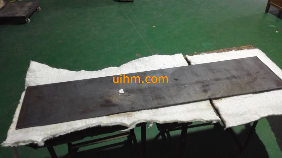 induction heating steel plate for cooking by 15KW air cooled induction heater (5)