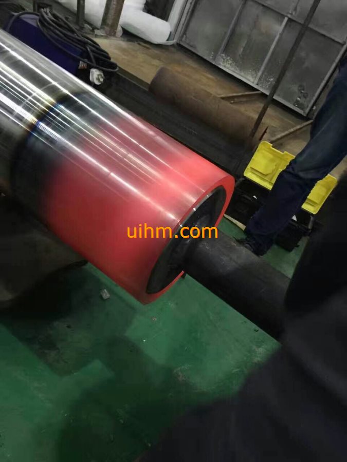 induction shrink fitting SS steel pipe