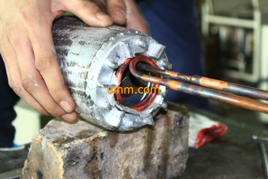 induction shrink fitting aluminum motors stators rotors (7)