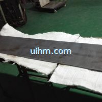 induction heating steel plate for cooking by 15kw air cooled induction heater