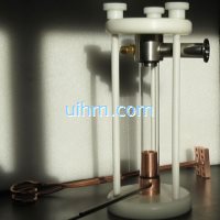 induction tempering copper in nitrogen