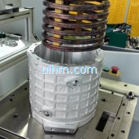 induction heating aluminum electric motor