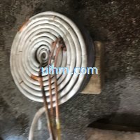 induction heating steel plate by pancake induction coil