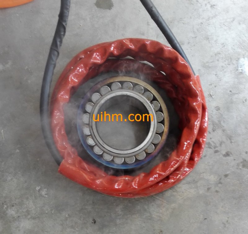 induction shrink fitting coupling hub for oil pipes project by water cooled flexible induction coil (5)