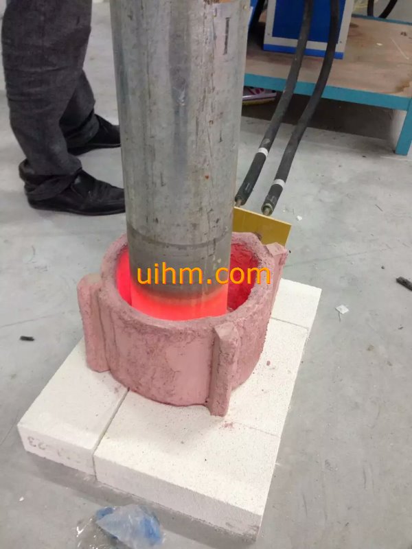 customized induction coil for heating steel pipe end (2)