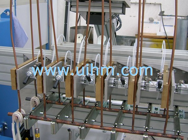 induction brazing of pool windings