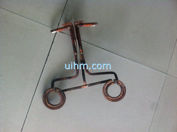 2 heads induction coil from quadrate pipe_2