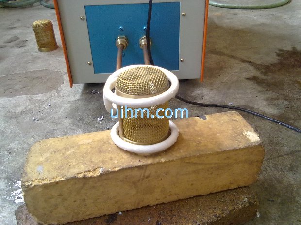 induction brazing microphone cover_2