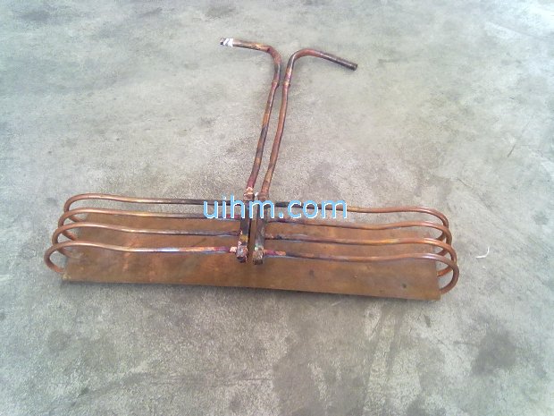 parallel induction coil with copper slice_5