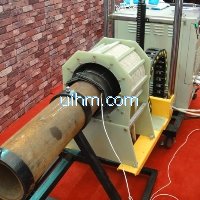 air cooled induction coil for pipe preheating with um-80c-hf induction heater