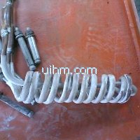 custom design induction coil for heating inner surface (inwall or inner bore)
