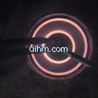 custom-design induction coil for heating inwall and margin of the steel wheel