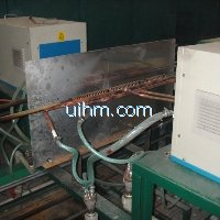 induction annealing steel wire online