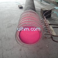 induction heating big steel pipe
