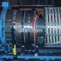 induction heating nuclear rotor by dsp air cooled induction heater