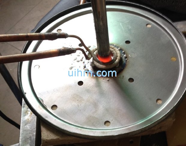 ultra-high frequency induction brazing stainless plate and pipe