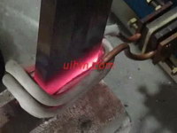 induction jointing brass sheet by 60KW induction heater (UM-60AB-RF)