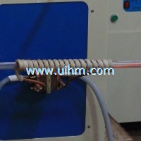 high frequency induction heating moving wire online