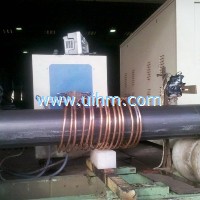 induction painting spraying for steel pipes
