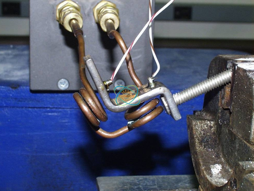 Soldering copper wires to copper bar