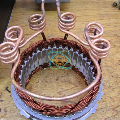 induction heating six wire bundles