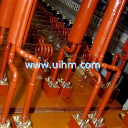 vacuum induction heating for solar energy system